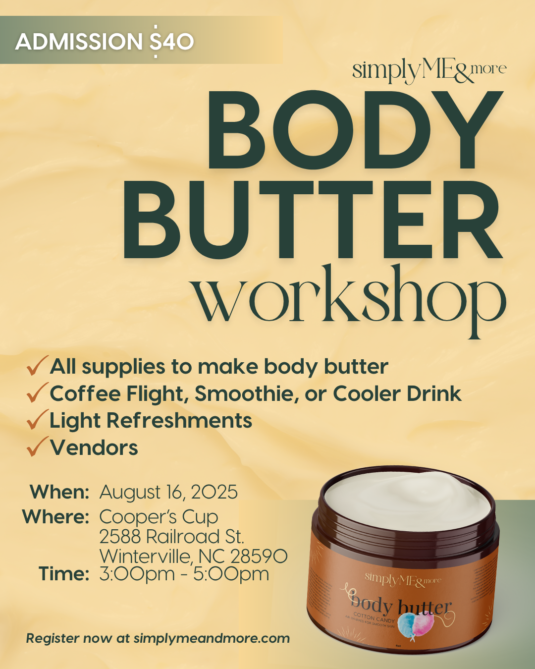 Body Butter Workshop