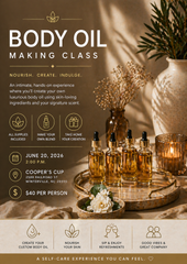 Body Oil Making Class