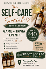 The Self-Care Social Body Oil Edition- GAMES & TRIVIA